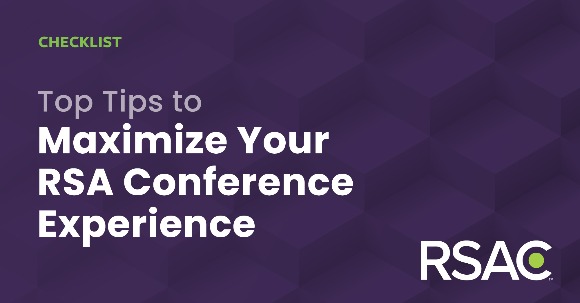 mag rsa top tips conference experience resource